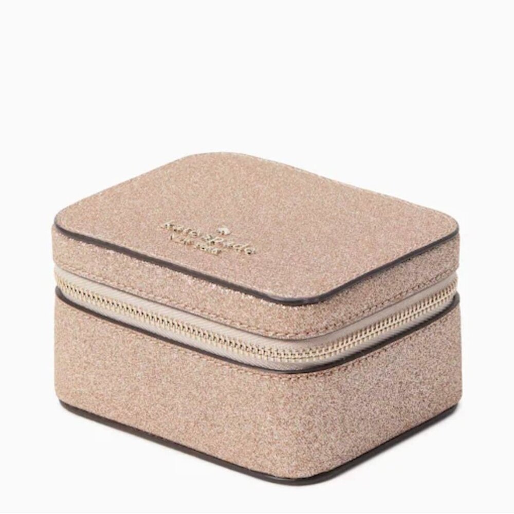 Kate Spade Tinsel Boxed Jewelry Holder (Rose Gold)